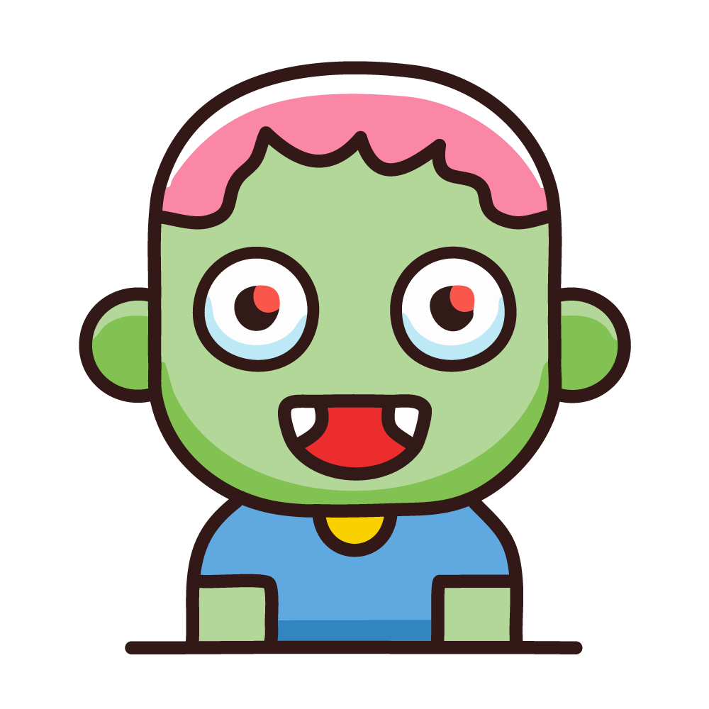 Halloween Child Zombie Icon, Free Illustration, Transparent Background