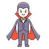 Halloween Vampire Icon, Free Illustration, Transparent Background