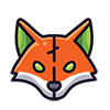 Halloween Zombie Fox Icon, Free Illustration, Transparent Background