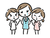 Being blamed by multiple women Illustration of a Confused Woman 
